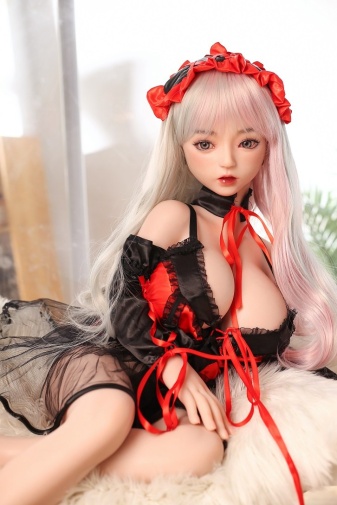 Erity Mini Realistic Sex Doll, Huge Breasts, Ultra Soft Silicone 100 cm (3'3 ft) photo