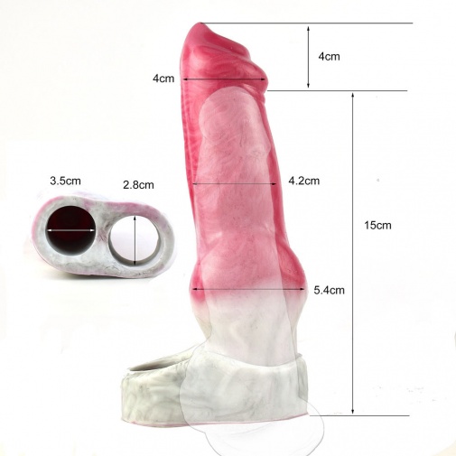 FAAK - Dog Cock Sleeve - Gory photo