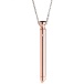 Charmed - 7X Vibro Necklace - Rose Gold photo