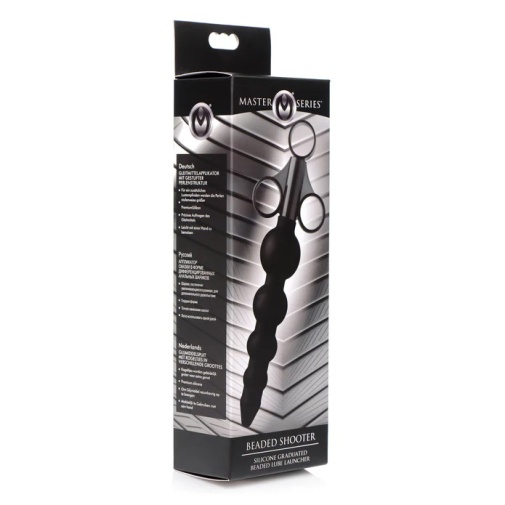 Master Series - Beaded Lube Launcher - Black photo