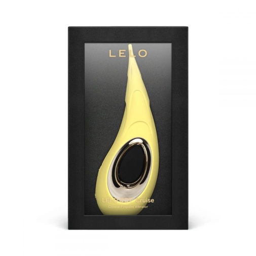 Lelo - DOT Cruise 阴蒂点潮笔震动器 - 粉黄色 照片