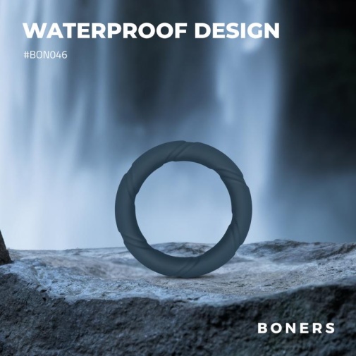 Boners - Ergo Cock Ring - Grey photo