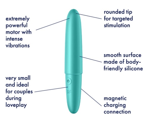 Satisfyer - Ultra Power Bullet 6 - Turquoise photo