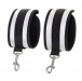 Anonymo - Ankle Cuffs - Silver/Black photo-4