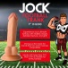 Jock - 欖球員Frank 的 6.75" 仿真陽具配睪丸 - 肉色 照片-8