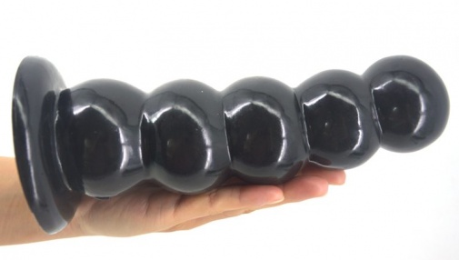 FAAK - Beads Anal Plug - Black photo