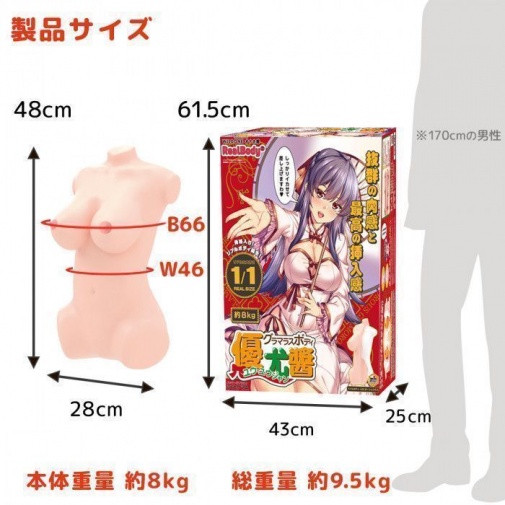 SSI - Real Body 優尤醬 8kg自慰器 照片