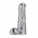 MT - Metal G-Spot Dildo - Silver photo
