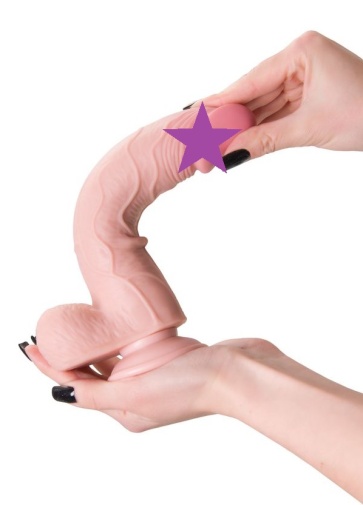 My Babe - My Dear Sliding Skin Dildo - Flesh photo