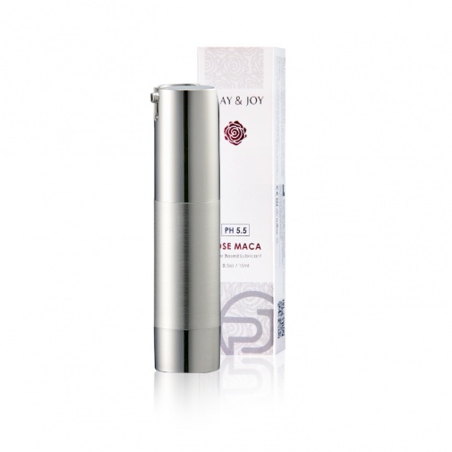 Play & Joy - 玫瑰芬香瑪卡激熱感潤滑劑 - 15ml 照片