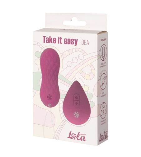 Lola Games - Take It Easy Dea 旋轉式震蛋 - 粉紅色 照片