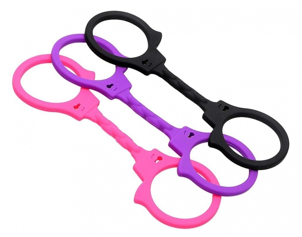 Add a dash of excitement to your playtime with the ToyJoy St... ToyJoy - Stretchy Fun Cuffs - Black photo-5