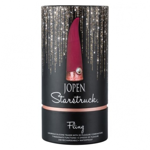 CEN - Jopen Starstruck Fling 震動器 - 紫色 照片