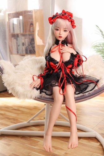 Erity Mini Realistic Sex Doll, Huge Breasts, Ultra Soft Silicone 100 cm (3'3 ft) photo