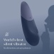 Womanizer - Vibe UltraWave 靜音振動陰蒂按摩器 - 深藍 照片-3
