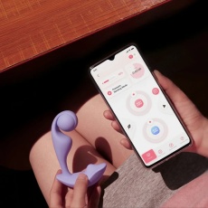 Honey Play Box - Trill Sensing Ball App Dual Vibrator - Purple photo