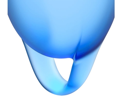 Satisfyer - Feel Confident Menstrual Cup - Dark Blue photo