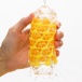 Tenga - Arte 織紋飛機杯 厚磅黃 照片-5