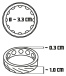 You2Toys - 4in1 Cock Rings - Black/Flesh photo-8