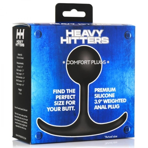 Heavy Hitters - Weighted Round Plug M - Black photo