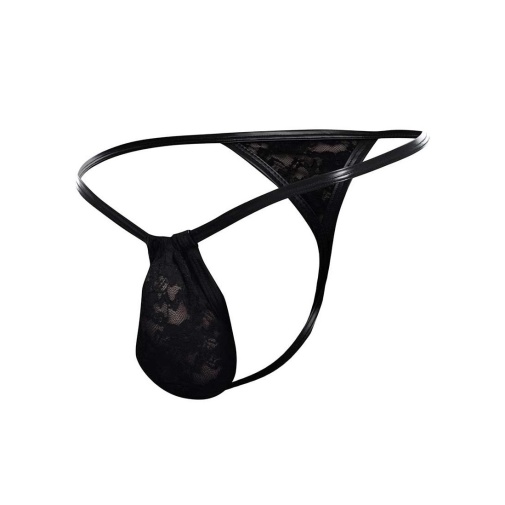 Cut4men - Lace G-String - Black - S/M photo