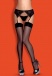 Obsessive - S800 Stockings - Black - S/M photo-5