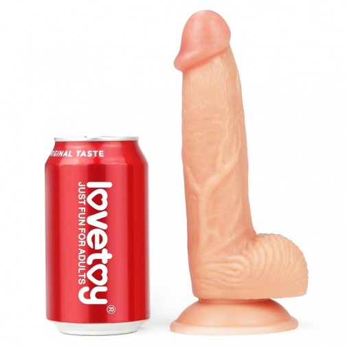 Lovetoy - 8" The Ultra Soft Dude - Flesh photo