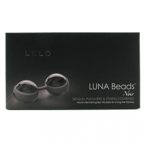 Lelo - Luna Beads Noir Kegel Balls - Black photo