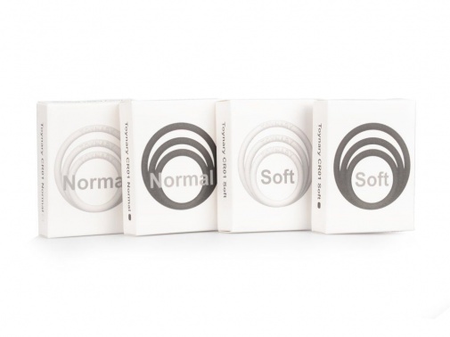 Toynary - CR01 Normal Cock Rings - Black photo
