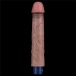 Lovetoy - 9" 超柔软仿真震动假阳具 - 啡色 照片-5