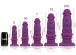 665 - Aubergine Eggplant Dildo M - Purple photo-4