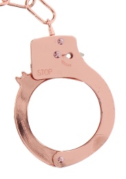 ToyJoy - Classics Metal Handcuffs - Rose Gold photo