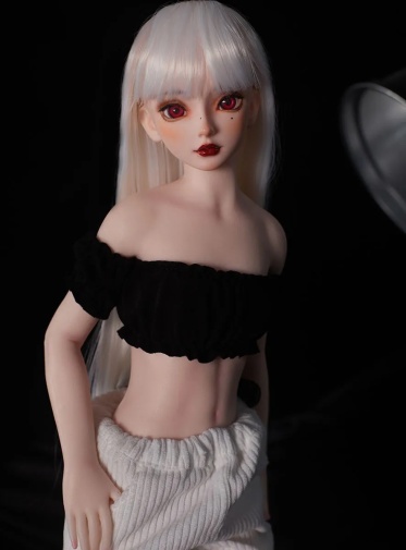 Saki Mini Fantasy Realistic Sex Doll, Skinny, Ultra Soft Silicone 55 cm (1'8 ft) photo