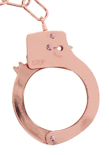 ToyJoy - Classics Metal Handcuffs - Rose Gold photo