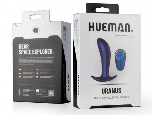 Hueman - Uranus Anal Vibrator - Purple photo