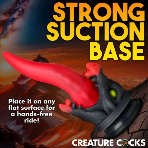 Creature Cocks - Dragon Roar 龍嘯仿真陽具 - 紅色 照片