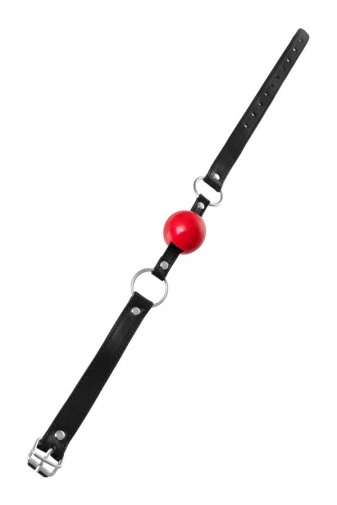 Anonymo - Ball Soft Gag - Red photo