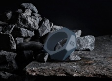 Boners - Diamond Cock Ring - Grey photo