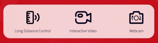 SVAKOM - Ella Neo APP 控制互動型無線震蛋 - 紅色 照片
