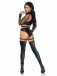 Leg Avenue - Criminal Kitty Costume - Black - S photo-4