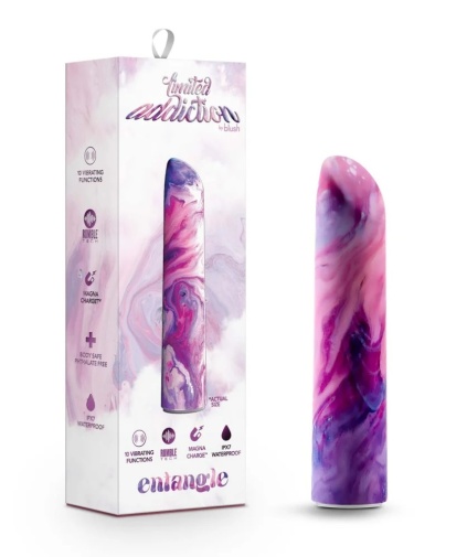 Limited Addiction - Entangle 時尚強力子彈形震動器 - 淡紫色 照片