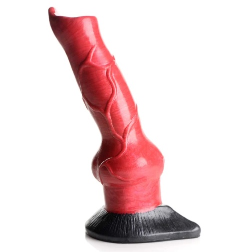 Creature Cocks - Hell-Hound Dildo - Red photo