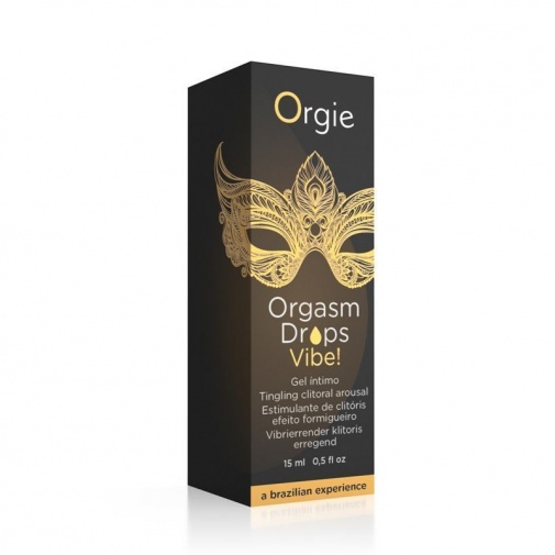 Orgie - Orgasm Drops 可食用冰火麻刺高潮滴剂 - 15ml 照片