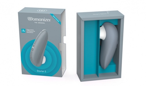 Womanizer - Starlet 3 入門級陰蒂吸啜器 - 灰色 照片