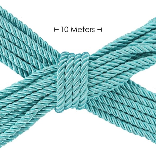 Ouch - Bondage Rope 10m - Blue photo