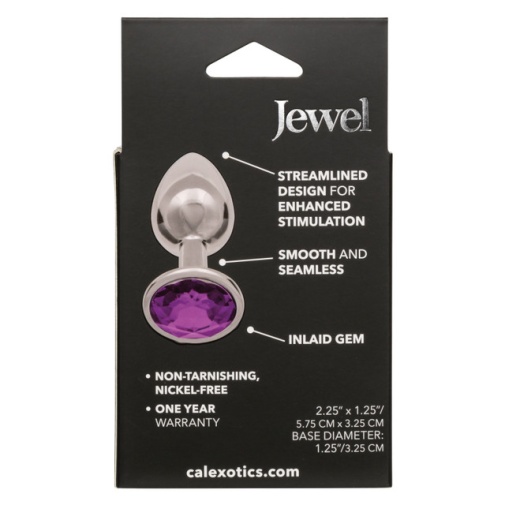 CEN - Jewel Amethyst Anal Plug S - Purple photo