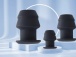MT - External Hollow Anal Plug L - Black photo-6