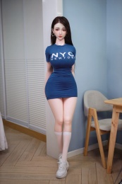 Chuang 亞洲真實感實體娃娃，大胸，超軟硅膠材質，157cm (5’2 ft) 照片