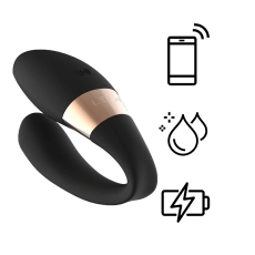 Lelo - Tiani Harmony 可APP控制情侶共震器 - 黑色 照片
