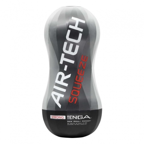 Tenga - Air-Tech Squeeze 重复使用型真空杯 刺激形 - 黑色 照片
